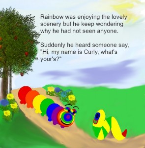 Rainbow meets Curly 